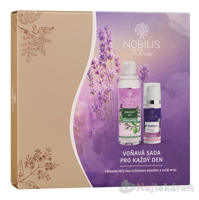 NOBILIS Tilia Voňavá sada na každý deň sprchový gél a krém