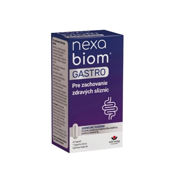 nexabiom GASTRO 30 kapsúl