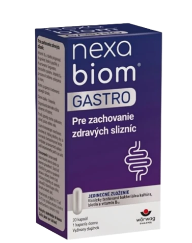 nexabiom GASTRO 30 kapsúl