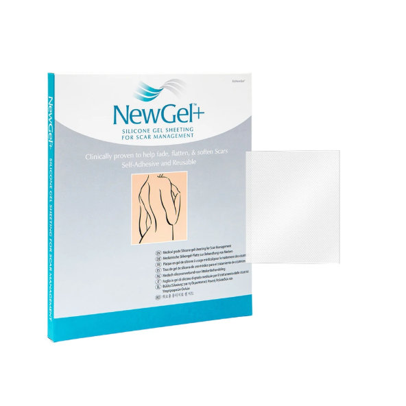 NewGel+ Priehľadná silikónová náplasť (1 ks) NG-301