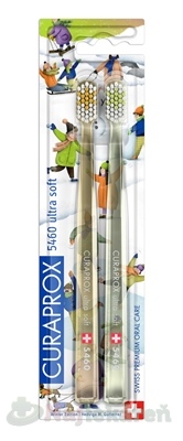 CURAPROX CS 5460 ultrasoft Zasnežená edícia zubná kefka 2 ks kúpite na Najlekaren.eu