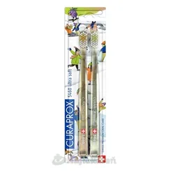 CURAPROX CS 5460 ultrasoft Zasnežená edícia zubná kefka 2 ks