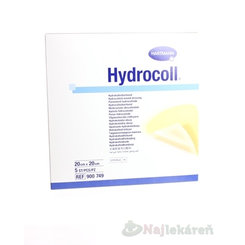 Hydrocoll Hydrokoloidné krytie na rany 20 × 20 cm 5 ks