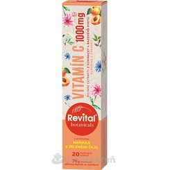 Revital Botanicals VITAMÍN C 1000 mg 20 šumivých tabliet