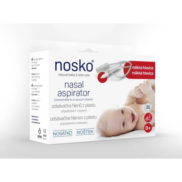 nosko Odsávačka hlienov - Original soft head s mäkkou hlavicou, pripojiteľná k vysávaču 1 ks