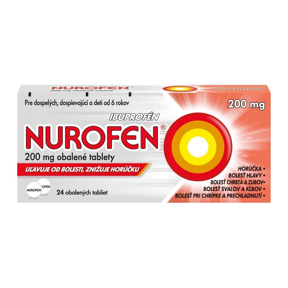 E-shop Nurofen 200 mg proti bolesti 24 tbl