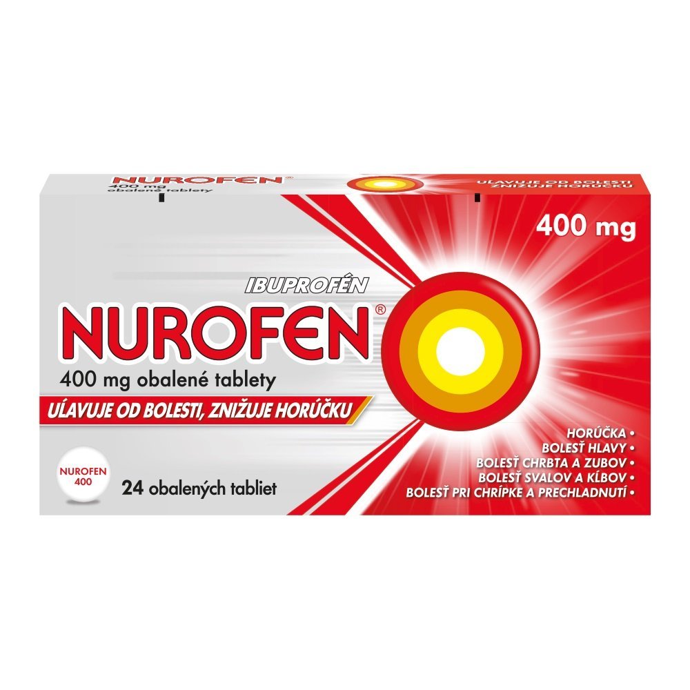 E-shop Nurofen 400 mg proti bolesti 24 tbl