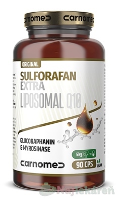 CarnoMed Sulforafan EXTRA Liposomal Q10 90 kapsúl kúpite na Najlekaren.eu