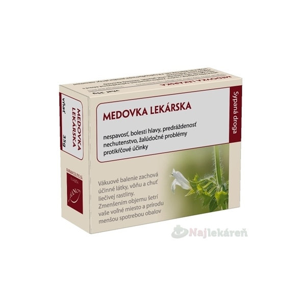Hanus Medovka lekárska vňať 35 g