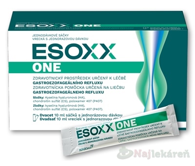 ESOXX ONE perorálny roztok 10 ml 20 vrecúšok kúpite na Najlekaren.eu
