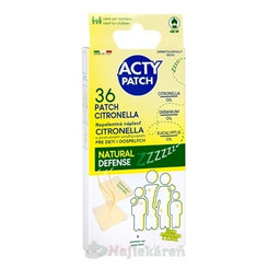 ActyPatch Repelentná náplasť CITRONELLA 36ks
