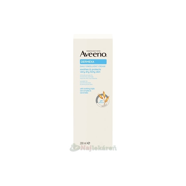 Aveeno DERMEXA emolienčný telový krém 200ml