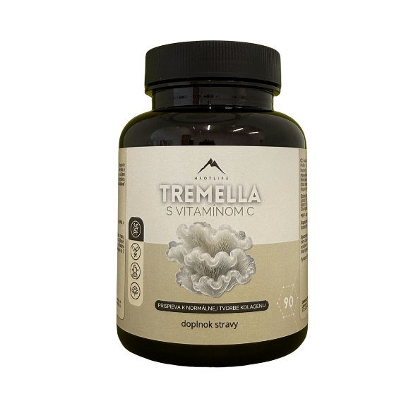 Hrotlife Tremella s vitamínom C 90 kapsúl