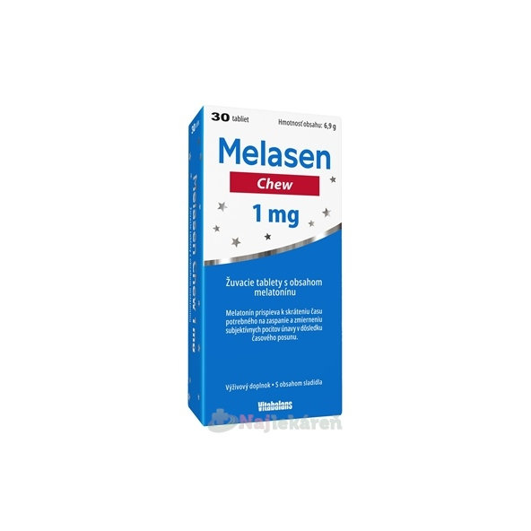 Melasen Chew 1mg, 30tbl