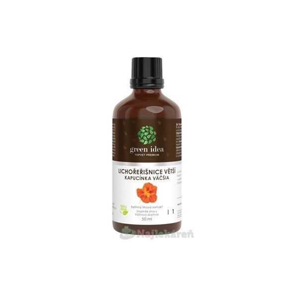 Green Idea KAPUCÍNKA väčšia kvapky 50 ml