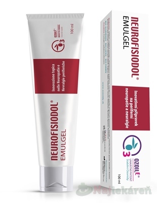 Neurofisiodol emulgel na periferné neuropatie OzoilE 100 ml