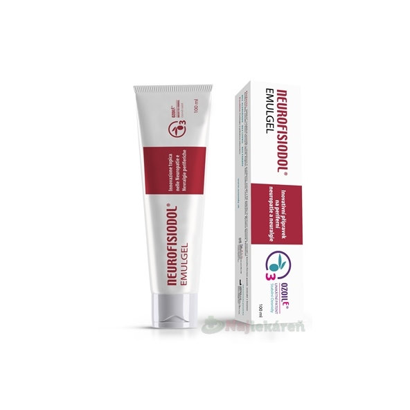 Neurofisidol emulgel na periferné neuropatie OzoilE 100 ml