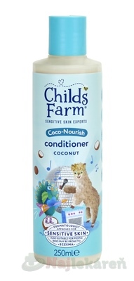 E-shop Childs Farm Coco-Nourish Kondicionér na kučeravé vlasy 250 ml