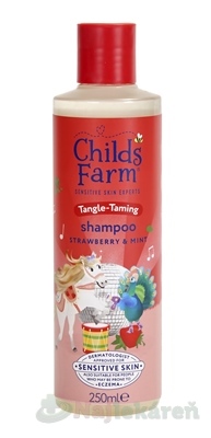 E-shop Childs Farm Tangle-Taming Šampón jahoda a mäta 250 ml