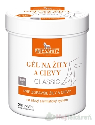 PRIESSNITZ GÉL na žily a cievy CLASSIC 300 ml