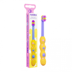 Detská zubná kefka z recyklovateľného bioplastu Nordics 1ks
