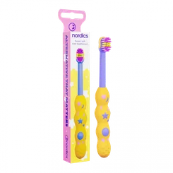 Detská zubná kefka z recyklovateľného bioplastu Nordics 1ks