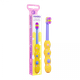 Detská zubná kefka z recyklovateľného bioplastu Nordics 1ks