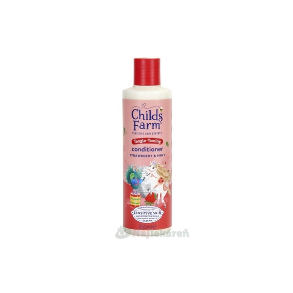 Childs Farm Tangle-Taming Kondicionér jahoda a mäta 250 ml