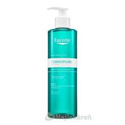 Eucerin DermoPure CLINICAL Hĺbkovo čistiaci gél 400ml