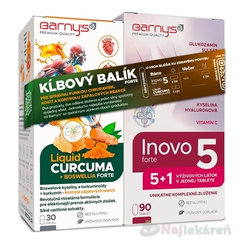 Barny's KĹBOVÝ balík FORTE 90  tabliet +30 kapsúl set