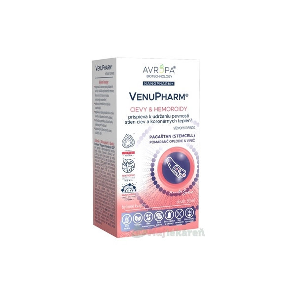 Avropa VenuPharm bylinné kvapky 50 ml