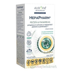 Avropa HepaPharm bylinné kvapky 50 ml