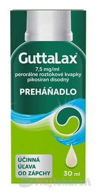 GUTTALAX Preháňadlo 30 ml kúpite na Najlekaren.eu
