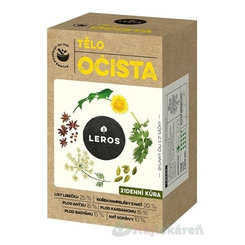 LEROS OČISTA TELO nálevové vrecká (inov. 2024) 21 x 1,8 g (37,8 g)