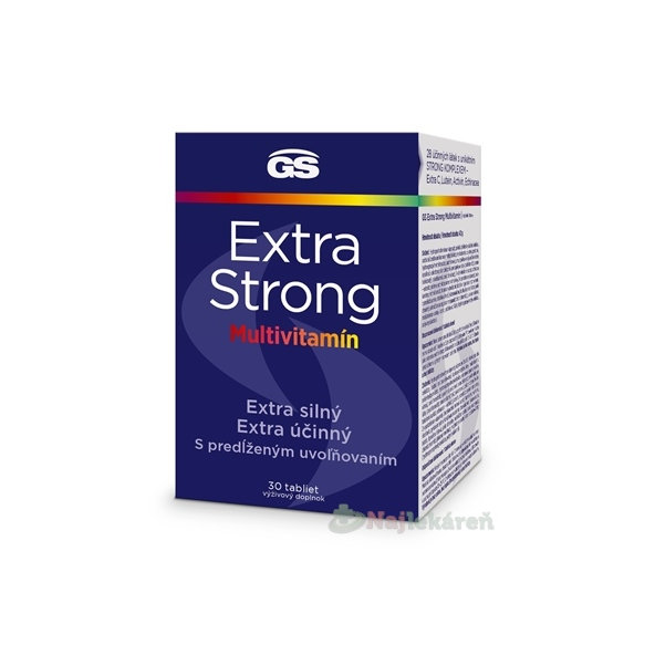 GS Extra Strong Multivitamín 30 tabliet
