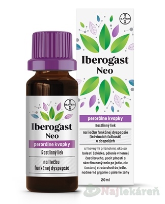Iberogast NEO 20 ml kúpite na Najlekaren.eu