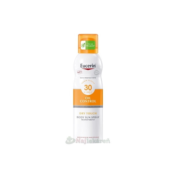 Eucerin SUN OIL CONTROL DRY TOUCH BODY SPF 30 sprej 200ml