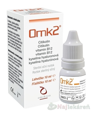 Omk2 sterilný očný roztok 10 ml kúpite na Najlekaren.eu