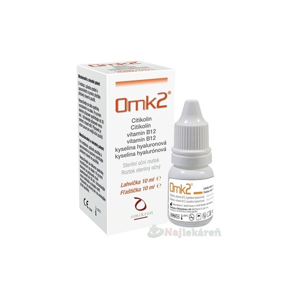 Omk2 sterilný očný roztok 10 ml