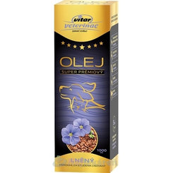 VITAR Veterinae ĽANOVÝ OLEJ 1000 ml