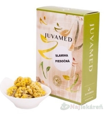 JUVAMED Slamiha piesočná KVET bylinný čaj sypaný 20 g
