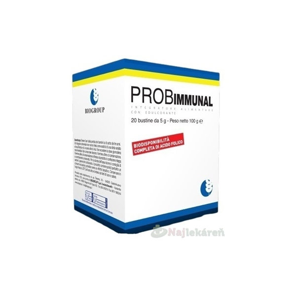 BIOGROUP PRO B Imunnal prášok vo vrecúškach 100g