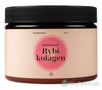 E-shop Jeme zdravo Hydrolizovaný rybí kolagén príchuť citrón 165 g