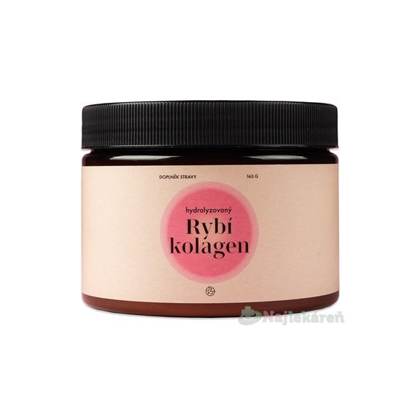 Jeme zdravo Hydrolizovaný rybí kolagén príchuť citrón 165 g