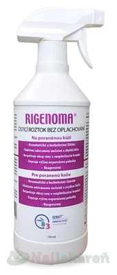 Rigenoma Čistiaci roztok na rany 750 ml