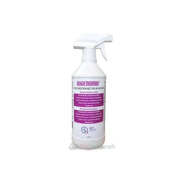 Rigenoma Čistiaci roztok na rany 750 ml