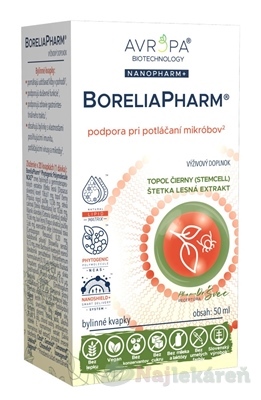Avropa BoreliaPharm bylinné kvapky 50 ml