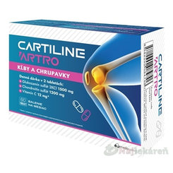Cartiline Artro glukozamín a chondroitín 60 tabliet