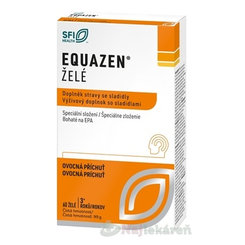 EQUAZEN želé s ovocnou príchuťou 60 ks
