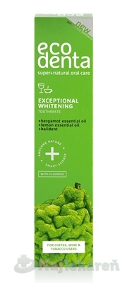 EcoDenta Exceptional Anti-coffe & tobacco zubná pasta 100 ml kúpite na Najlekaren.eu